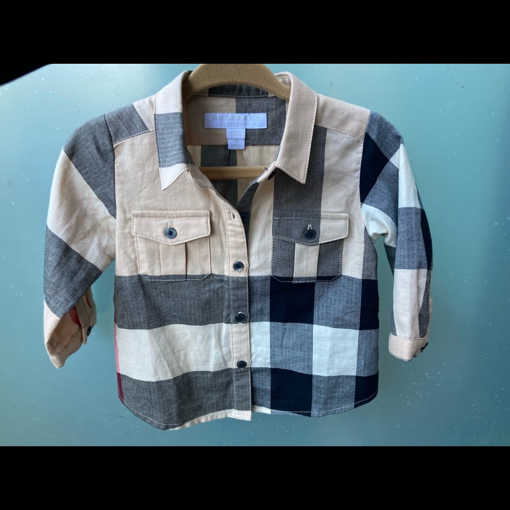 BBURBERRY KIDS SHIRT